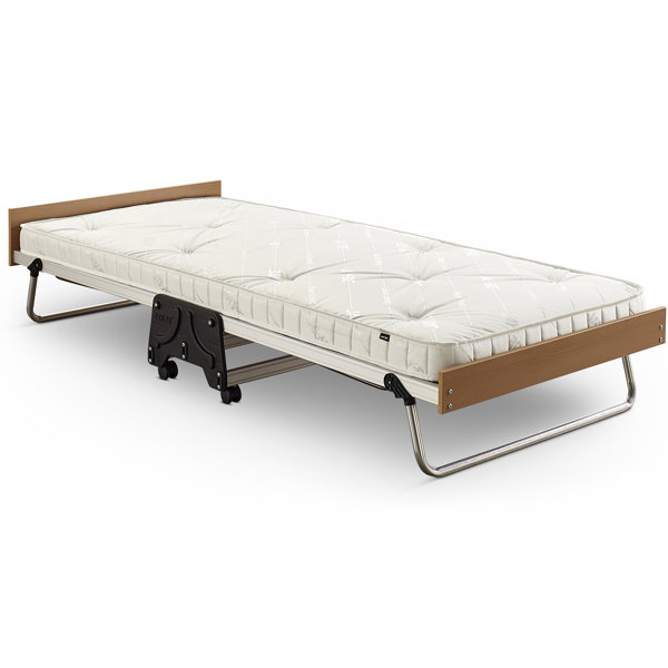 Wooden folding deals double bed